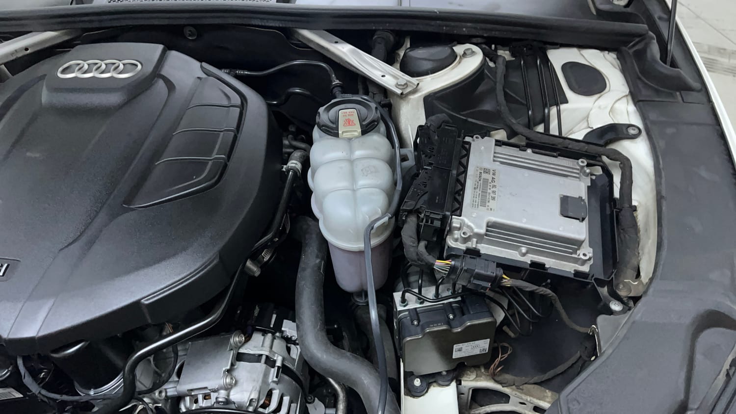 Used 2021 Audi A4 Premium Plus 40 TFSI Petrol Automatic engine ENGINE LEFT SIDE VIEW
