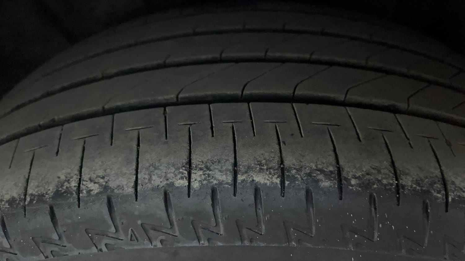 Used 2021 Audi A4 Premium Plus 40 TFSI Petrol Automatic tyres LEFT REAR TYRE TREAD VIEW