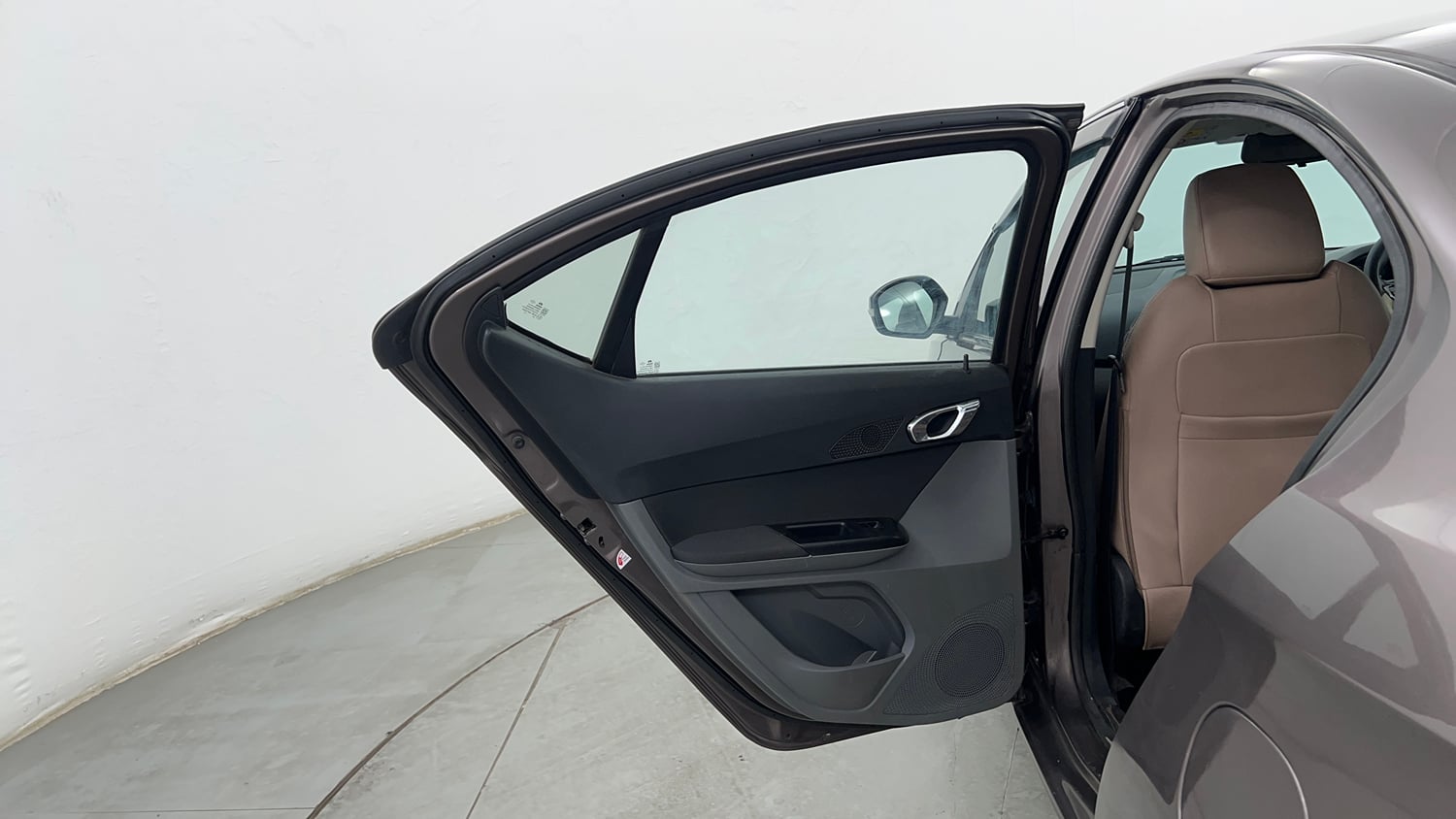 Used 2018 Tata Tigor Revotron XZA Petrol Automatic interior LEFT REAR DOOR OPEN VIEW