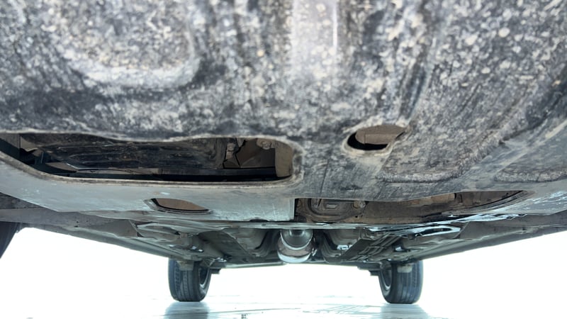 Used 2019 Hyundai Venue SX Plus 1.0 Turbo DCT Petrol Automatic extra FRONT LEFT UNDERBODY VIEW