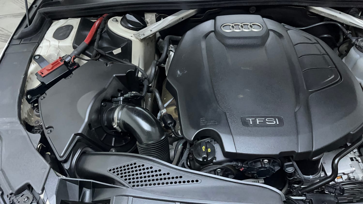 Used 2021 Audi A4 Premium Plus 40 TFSI Petrol Automatic engine ENGINE RIGHT SIDE VIEW