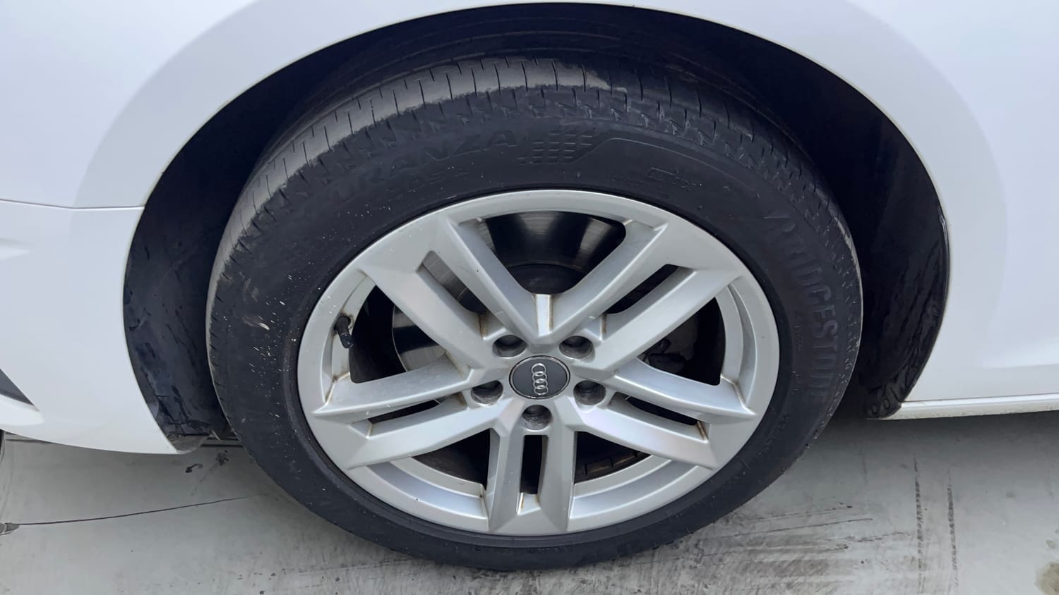 Used 2021 Audi A4 Premium Plus 40 TFSI Petrol Automatic tyres LEFT FRONT TYRE RIM VIEW