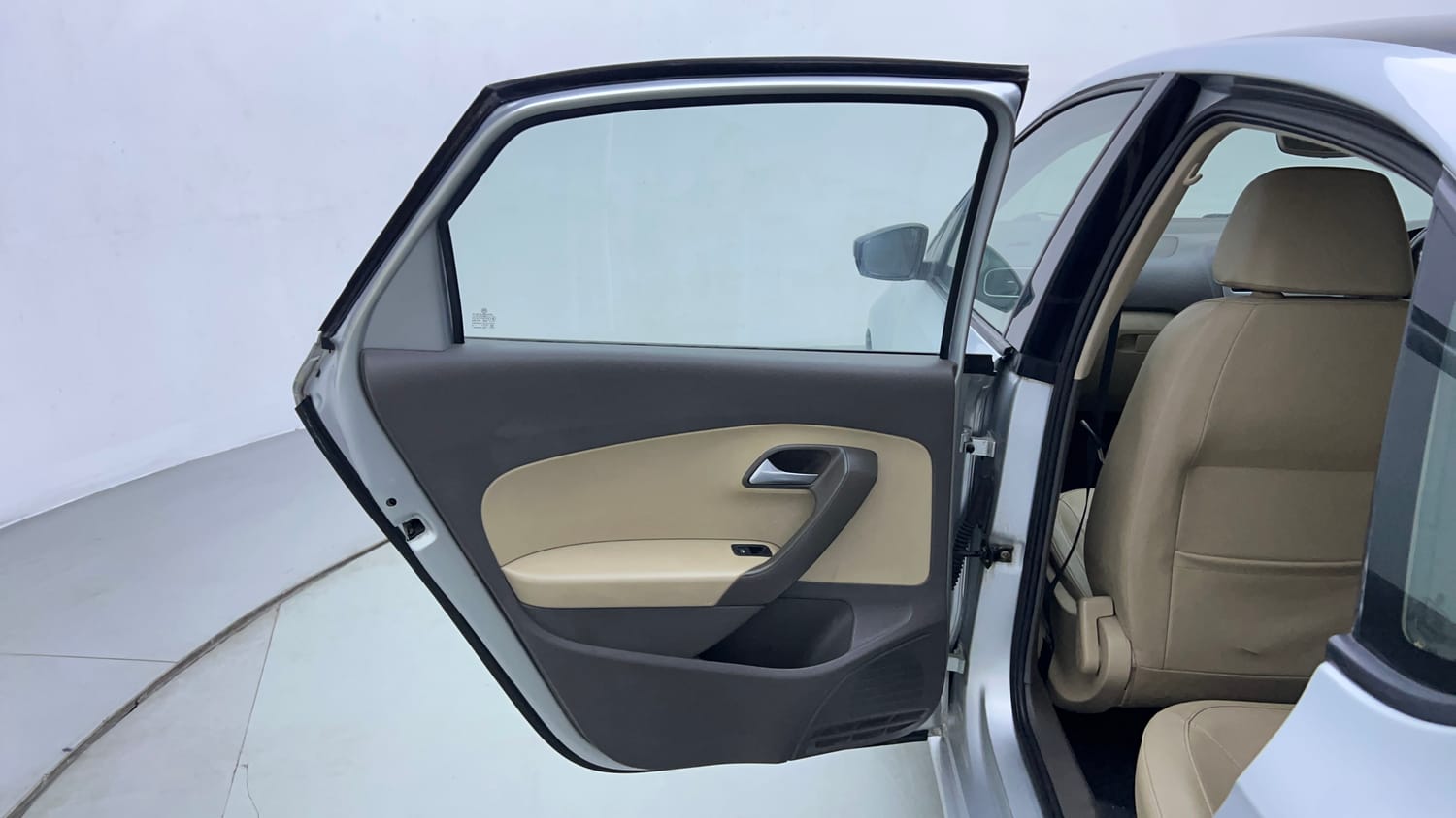 Used 2016 Volkswagen Vento Highline Petrol AT Petrol Automatic interior LEFT REAR DOOR OPEN VIEW