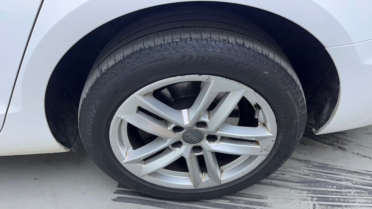 Used 2021 Audi A4 Premium Plus 40 TFSI Petrol Automatic tyres LEFT REAR TYRE RIM VIEW