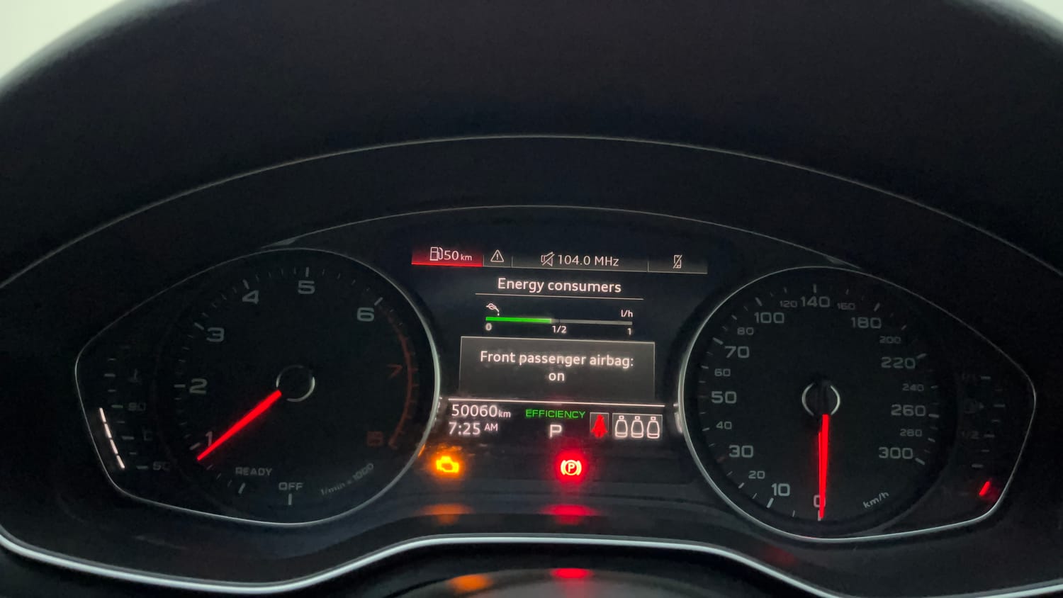Used 2021 Audi A4 Premium Plus 40 TFSI Petrol Automatic interior CLUSTERMETER VIEW