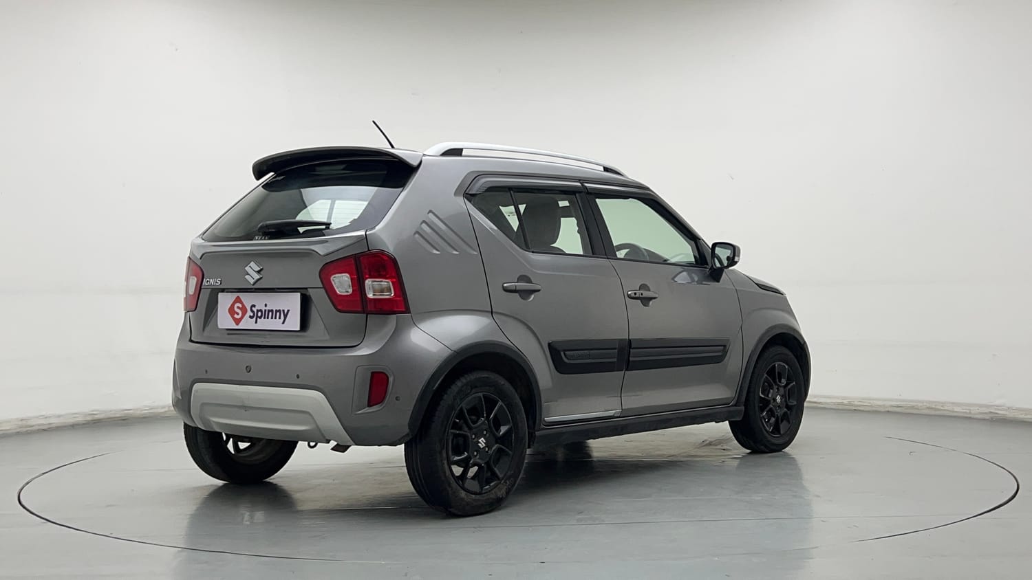 Used 2021 Maruti Suzuki Ignis Zeta 1.2 MT Petrol Manual exterior RIGHT REAR CORNER VIEW