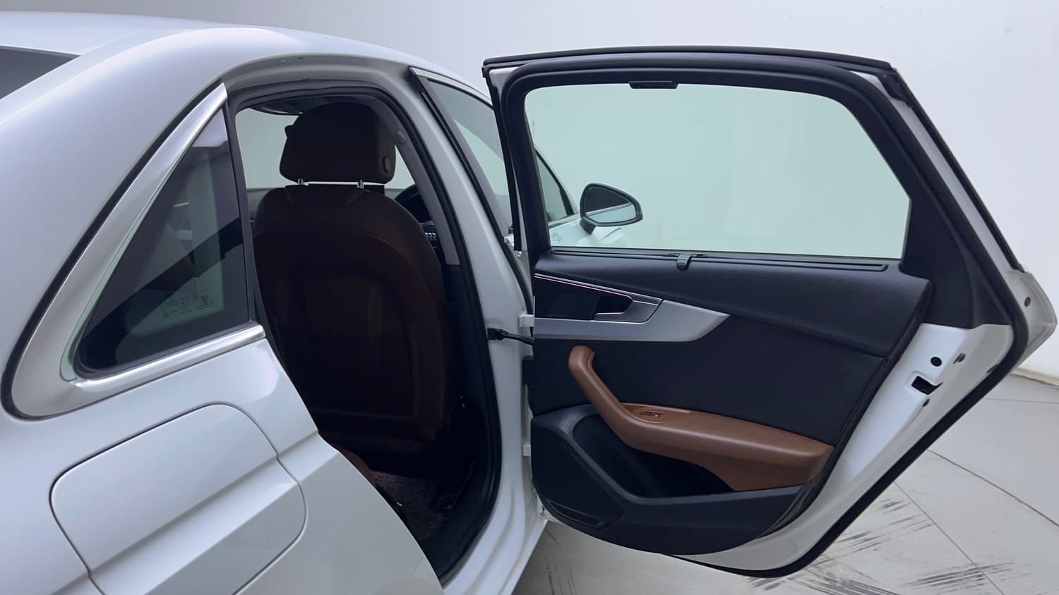 Used 2021 Audi A4 Premium Plus 40 TFSI Petrol Automatic interior RIGHT REAR DOOR OPEN VIEW