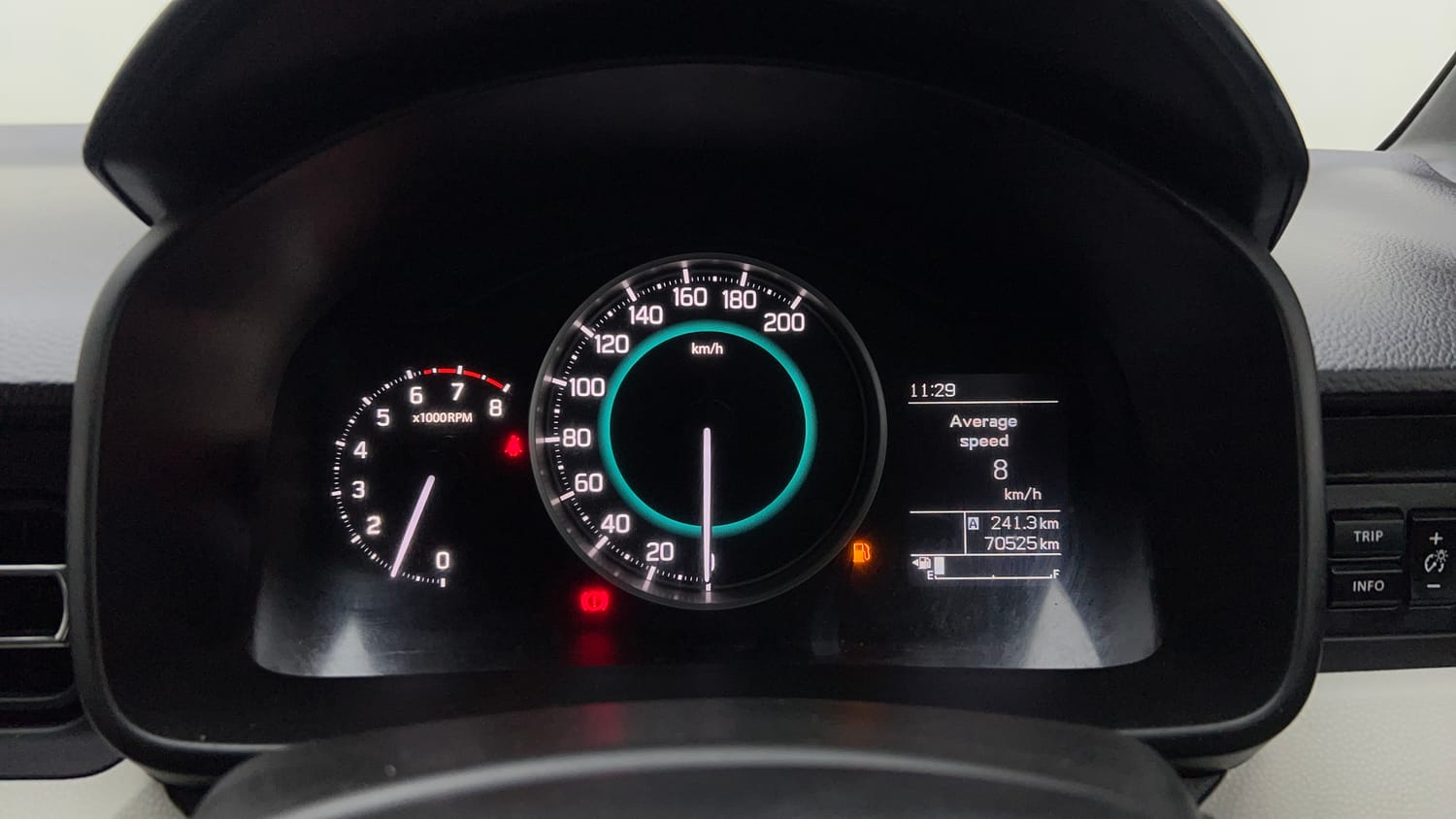 Used 2021 Maruti Suzuki Ignis Zeta 1.2 MT Petrol Manual interior CLUSTERMETER VIEW