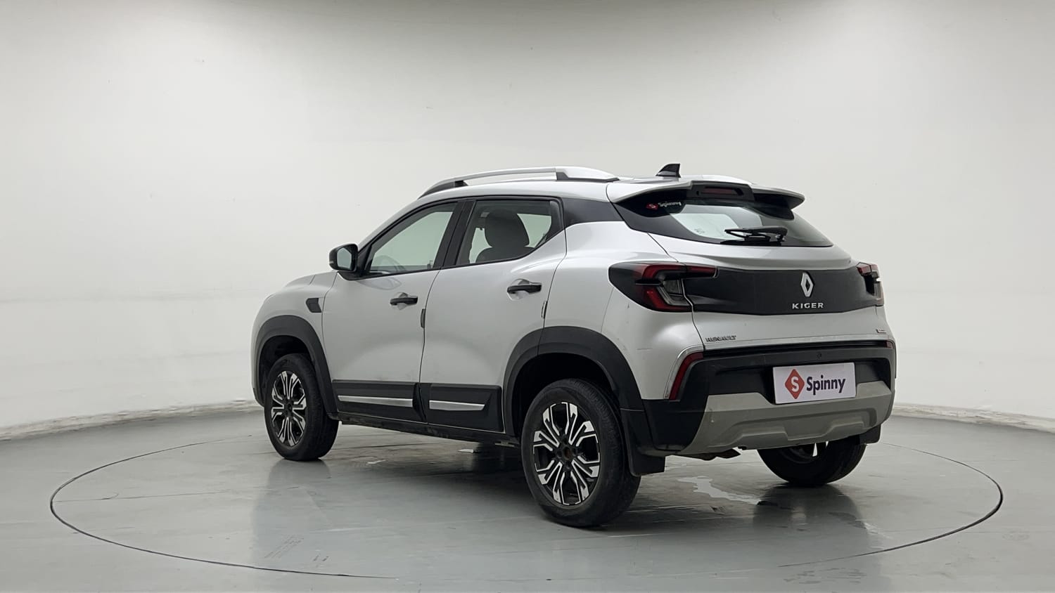 Used 2023 Renault Kiger RXT (O) Turbo MT Petrol Manual exterior LEFT REAR CORNER VIEW