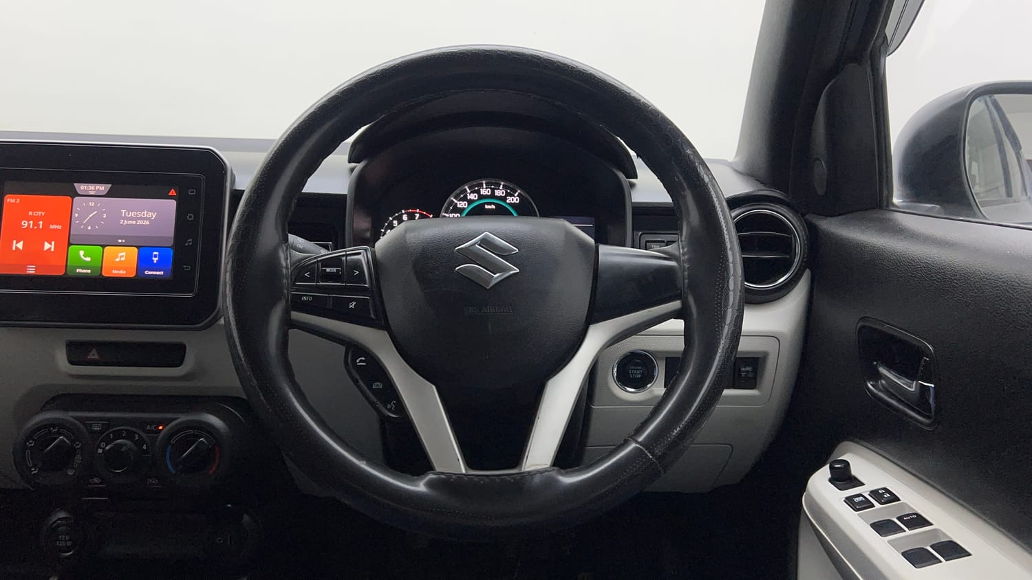 Used 2021 Maruti Suzuki Ignis Zeta 1.2 MT Petrol Manual interior STEERING VIEW