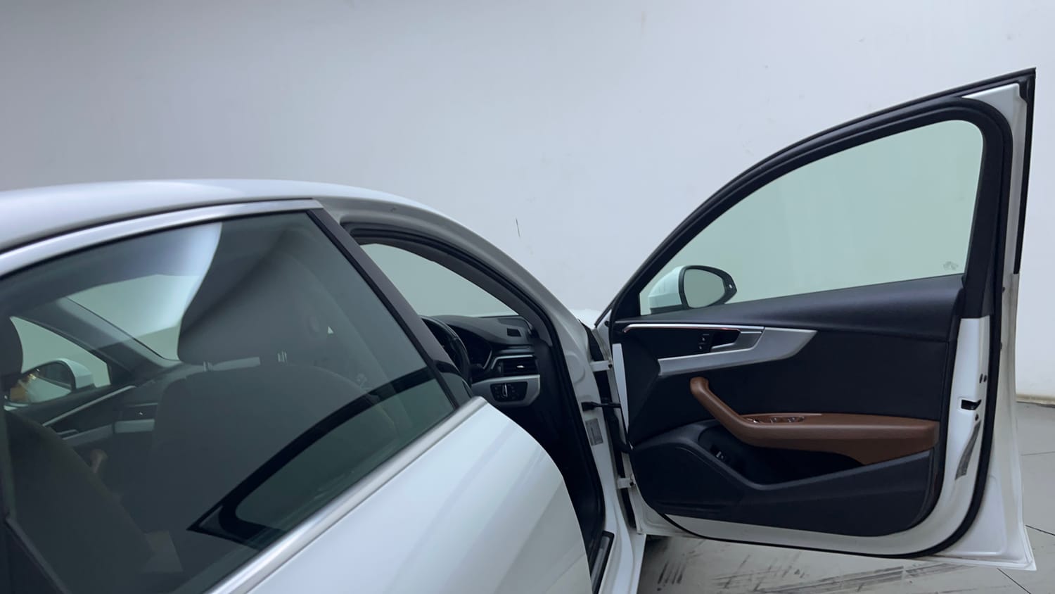 Used 2021 Audi A4 Premium Plus 40 TFSI Petrol Automatic interior RIGHT FRONT DOOR OPEN VIEW