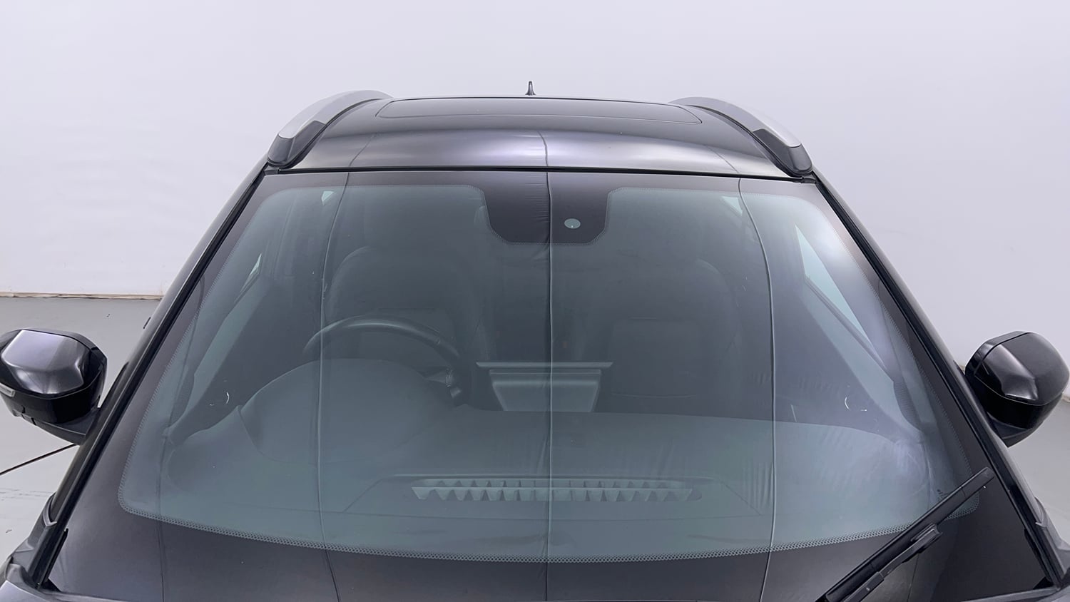 Used 2023 Tata Nexon Fearless Plus S 1.2 Revotron Petrol 7DCA DT Petrol Automatic exterior FRONT WINDSHIELD VIEW
