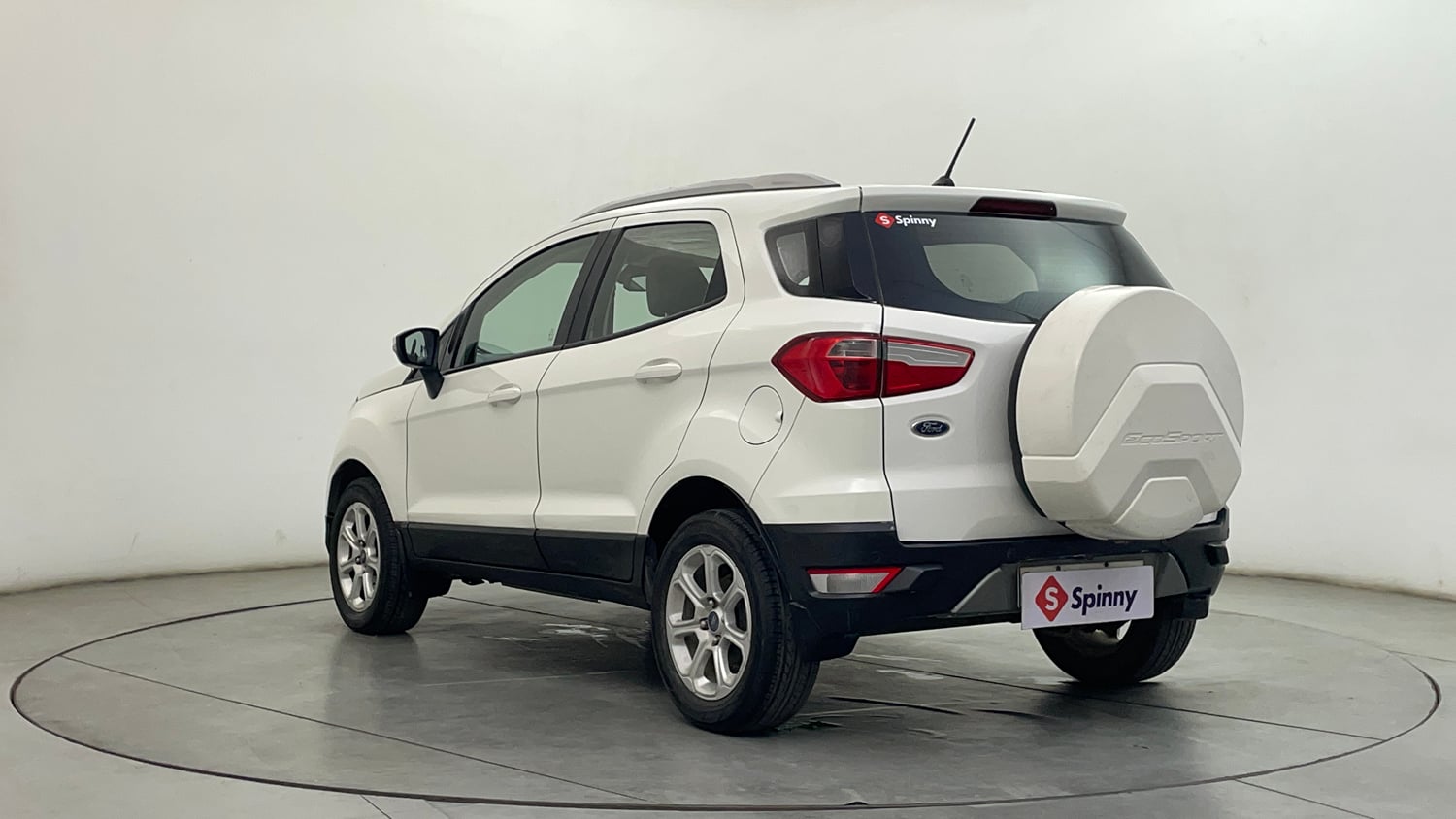 Used 2019 Ford EcoSport Titanium + 1.5L Ti-VCT AT Petrol Automatic exterior LEFT REAR CORNER VIEW