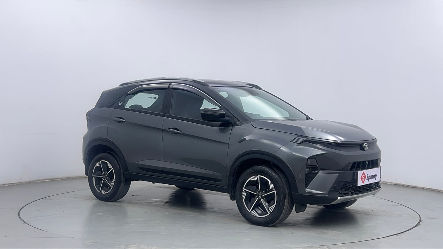 Used 2023 Tata Nexon Fearless Plus S 1.2 Revotron Petrol 7DCA DT Petrol Automatic exterior RIGHT FRONT CORNER VIEW