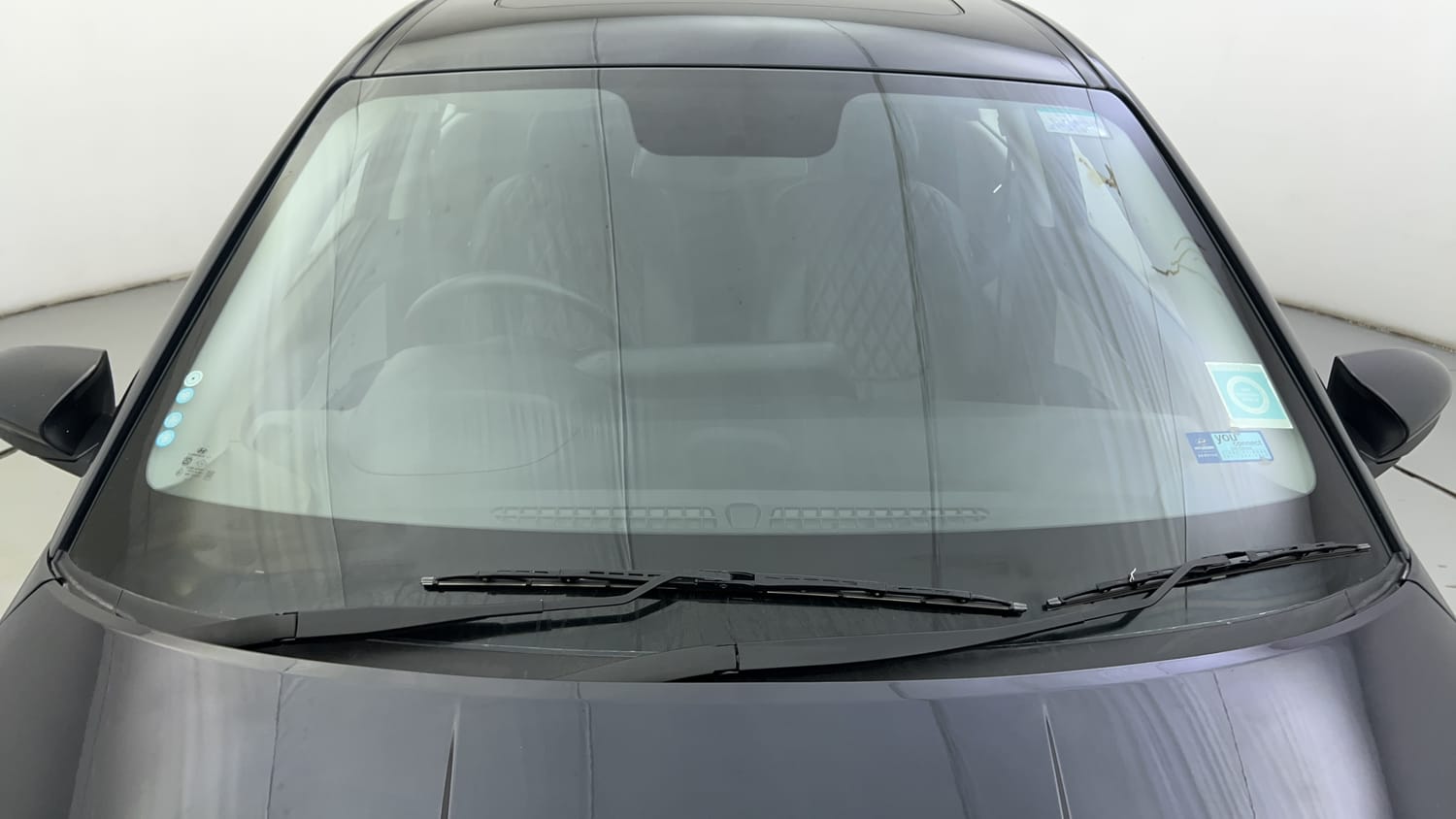 Used 2025 Hyundai New i20 Asta (O) 1.2 MT Petrol Manual exterior FRONT WINDSHIELD VIEW