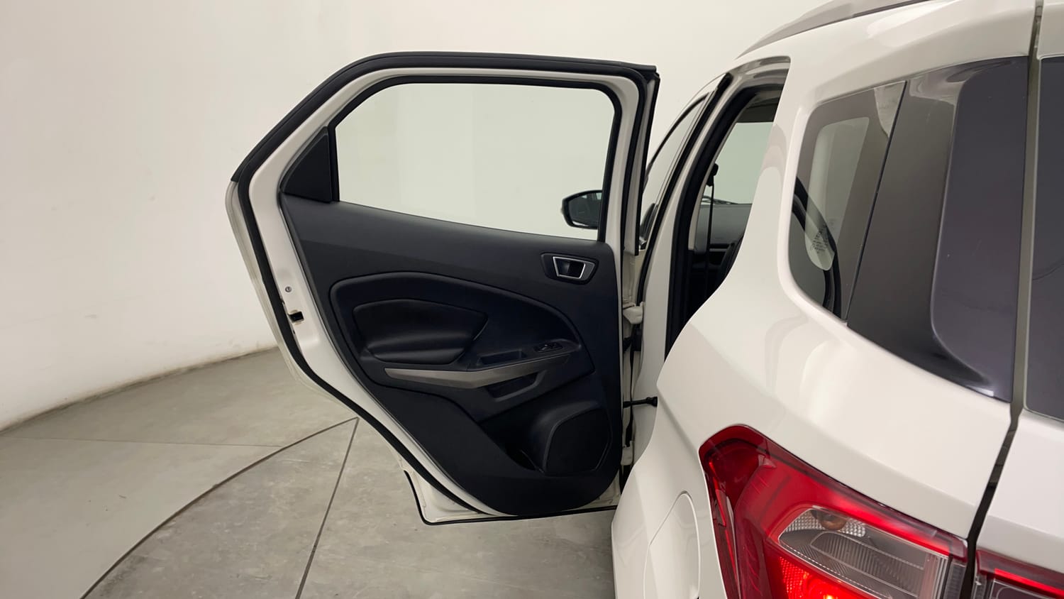 Used 2019 Ford EcoSport Titanium + 1.5L Ti-VCT AT Petrol Automatic interior LEFT REAR DOOR OPEN VIEW