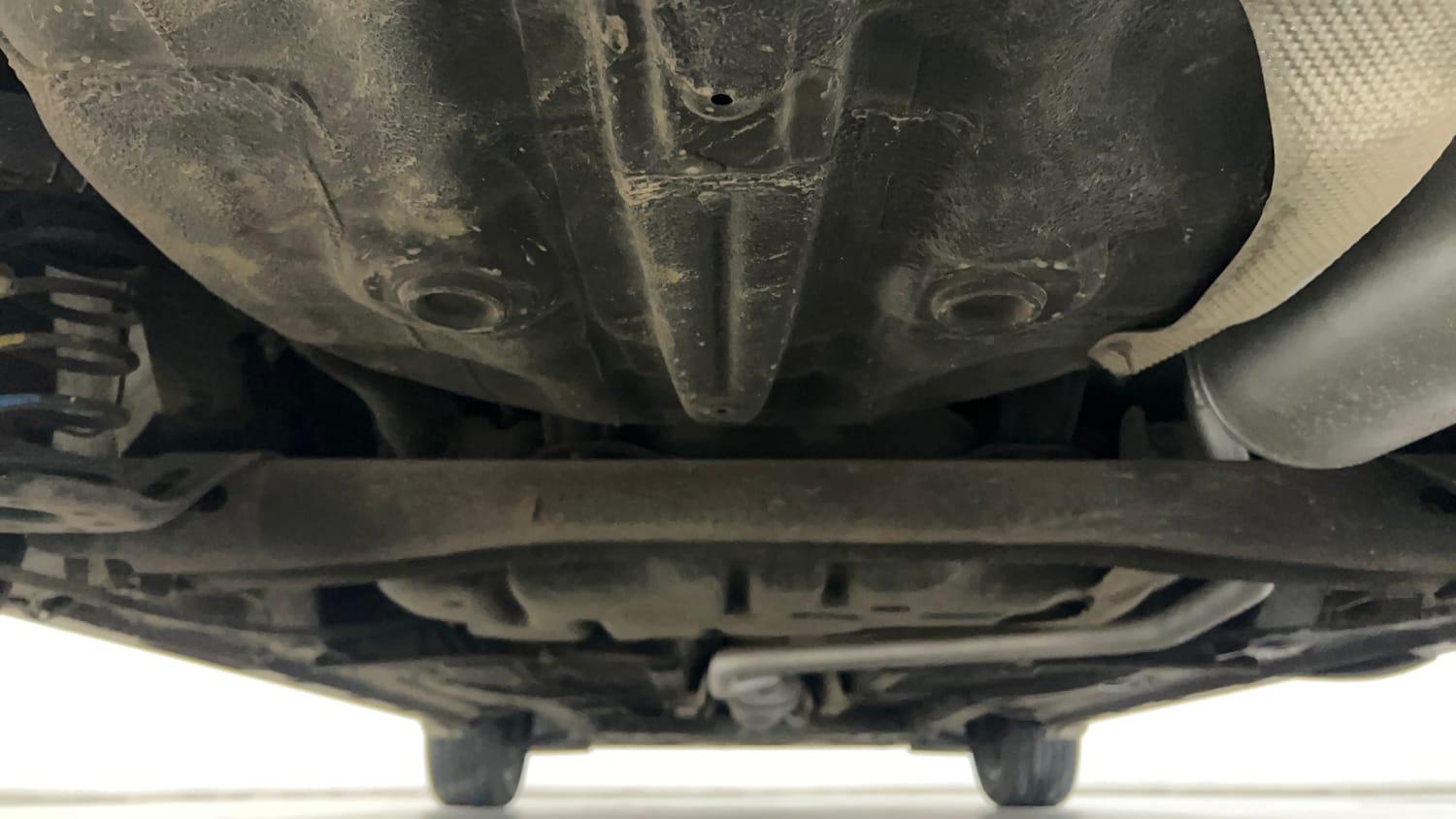 Used 2025 Hyundai New i20 Asta (O) 1.2 MT Petrol Manual extra REAR UNDERBODY VIEW (TAKEN FROM REAR)