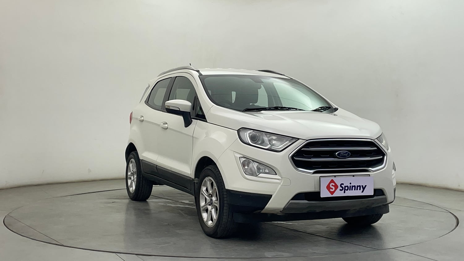 Used 2019 Ford EcoSport Titanium + 1.5L Ti-VCT AT Petrol Automatic exterior RIGHT FRONT CORNER VIEW