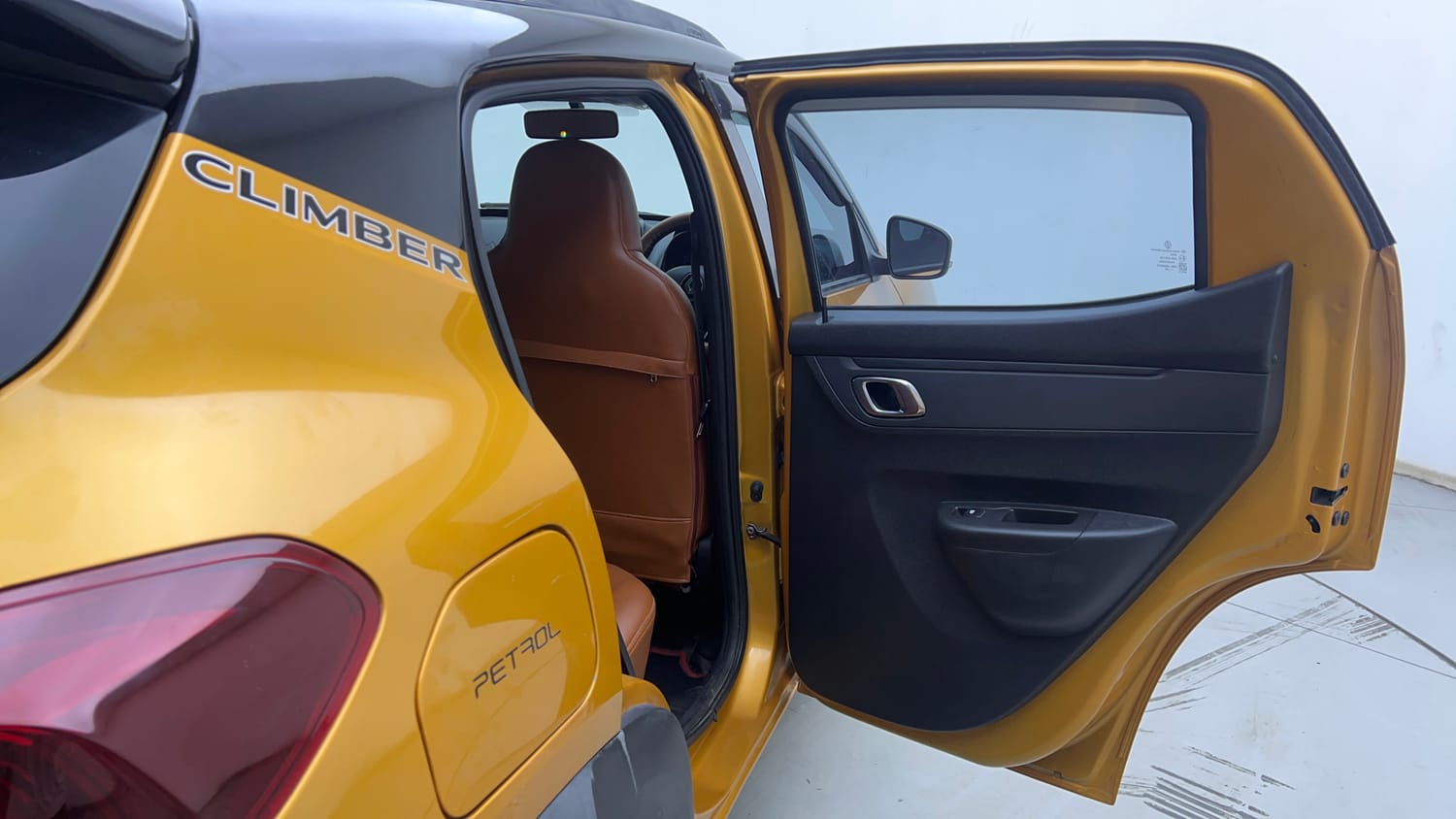 Used 2023 Renault Kwid CLIMBER AMT Petrol Automatic interior RIGHT REAR DOOR OPEN VIEW
