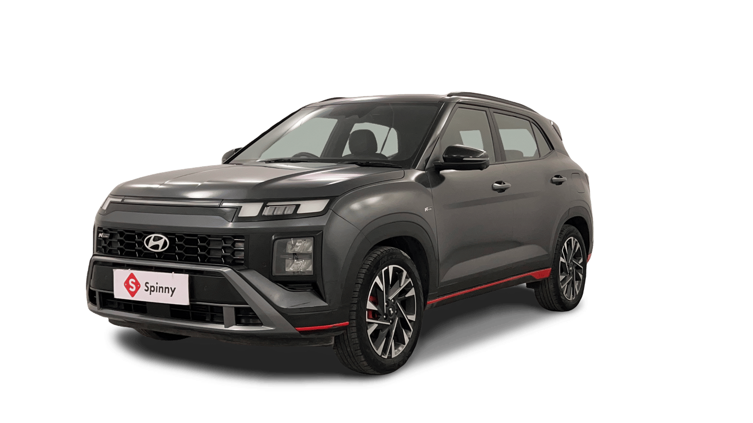 Used 2024 Hyundai Creta N-Line N10 1.5 Turbo DCT Titan Grey Matte Petrol Automatic Image