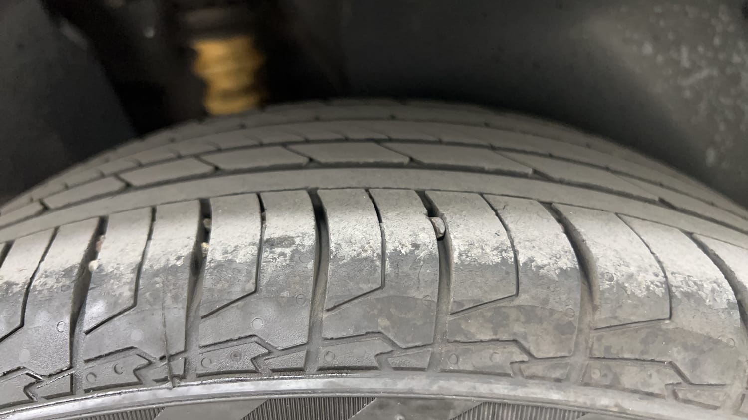 Used 2022 Hyundai Creta SX (O) 1.4 Turbo 7 DCT Petrol Automatic tyres RIGHT REAR TYRE TREAD VIEW