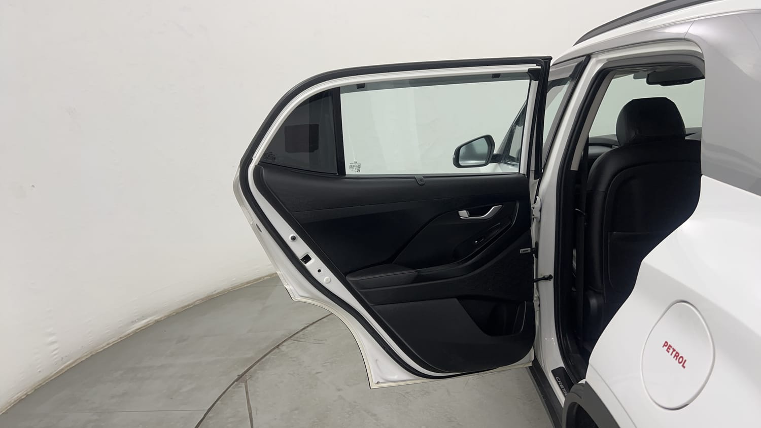 Used 2022 Hyundai Creta SX (O) 1.4 Turbo 7 DCT Petrol Automatic interior LEFT REAR DOOR OPEN VIEW