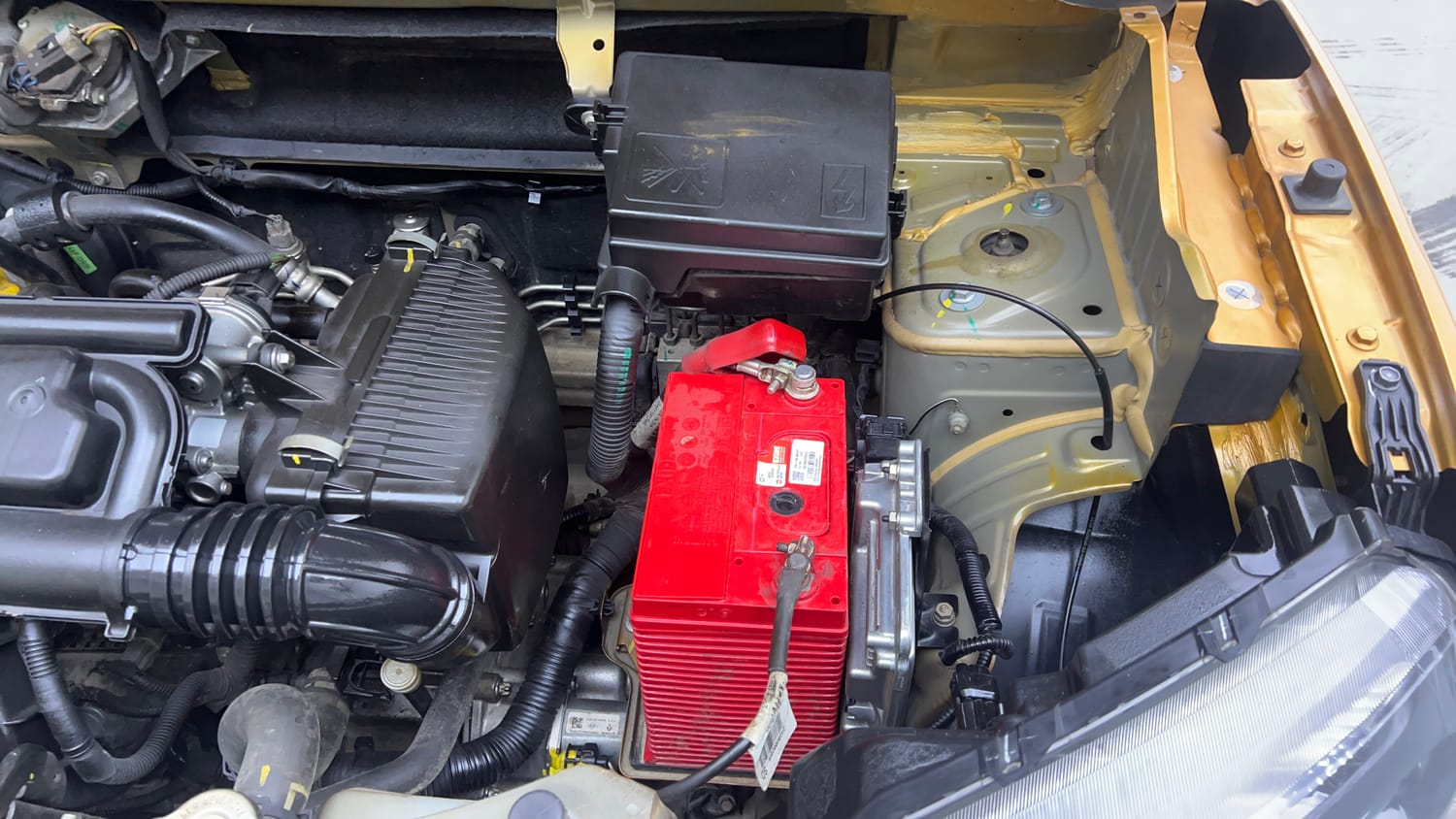 Used 2023 Renault Kwid CLIMBER AMT Petrol Automatic engine ENGINE LEFT SIDE VIEW