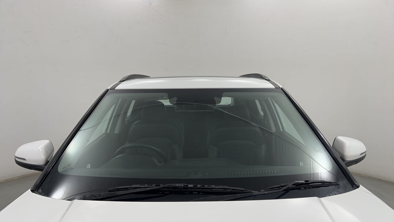 Used 2022 Hyundai Creta SX (O) 1.4 Turbo 7 DCT Petrol Automatic exterior FRONT WINDSHIELD VIEW