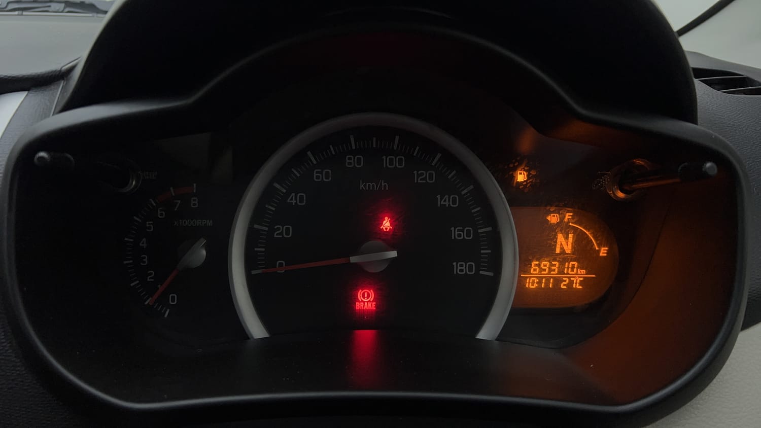 Used 2018 Maruti Suzuki Celerio ZXi (O) AMT Petrol Automatic interior CLUSTERMETER VIEW