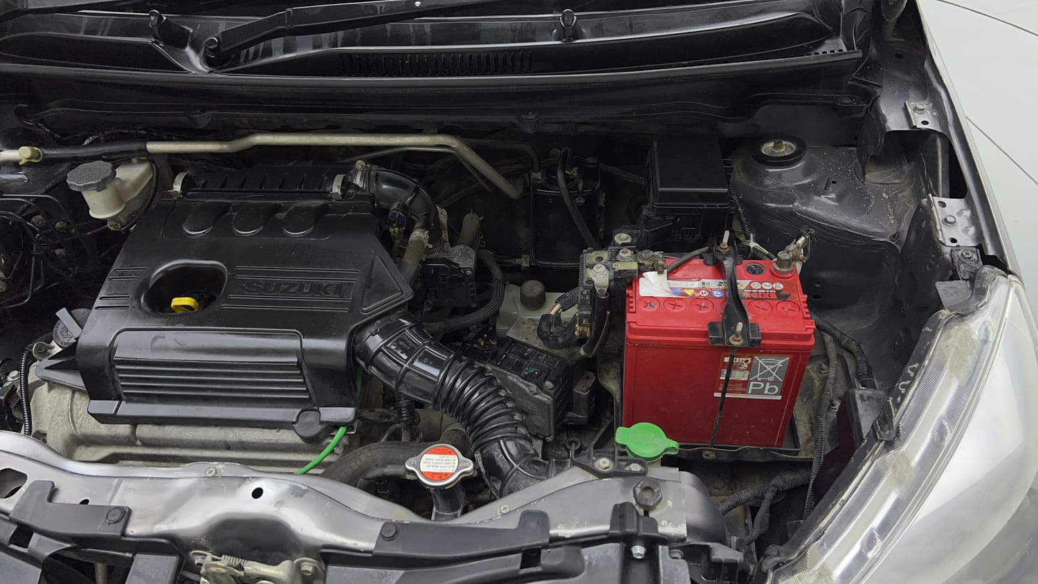 Used 2018 Maruti Suzuki Celerio ZXi (O) AMT Petrol Automatic engine ENGINE LEFT SIDE VIEW