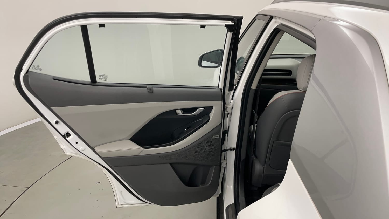 Used 2024 Hyundai Creta 1.5 MPi Petrol IVT SX(O) Petrol Automatic interior LEFT REAR DOOR OPEN VIEW