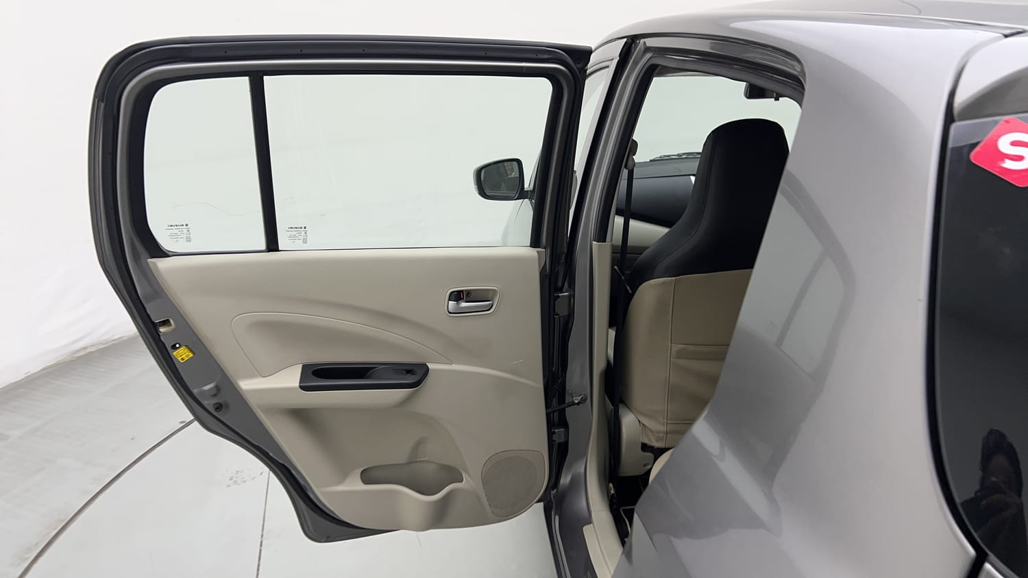 Used 2018 Maruti Suzuki Celerio ZXi (O) AMT Petrol Automatic interior LEFT REAR DOOR OPEN VIEW