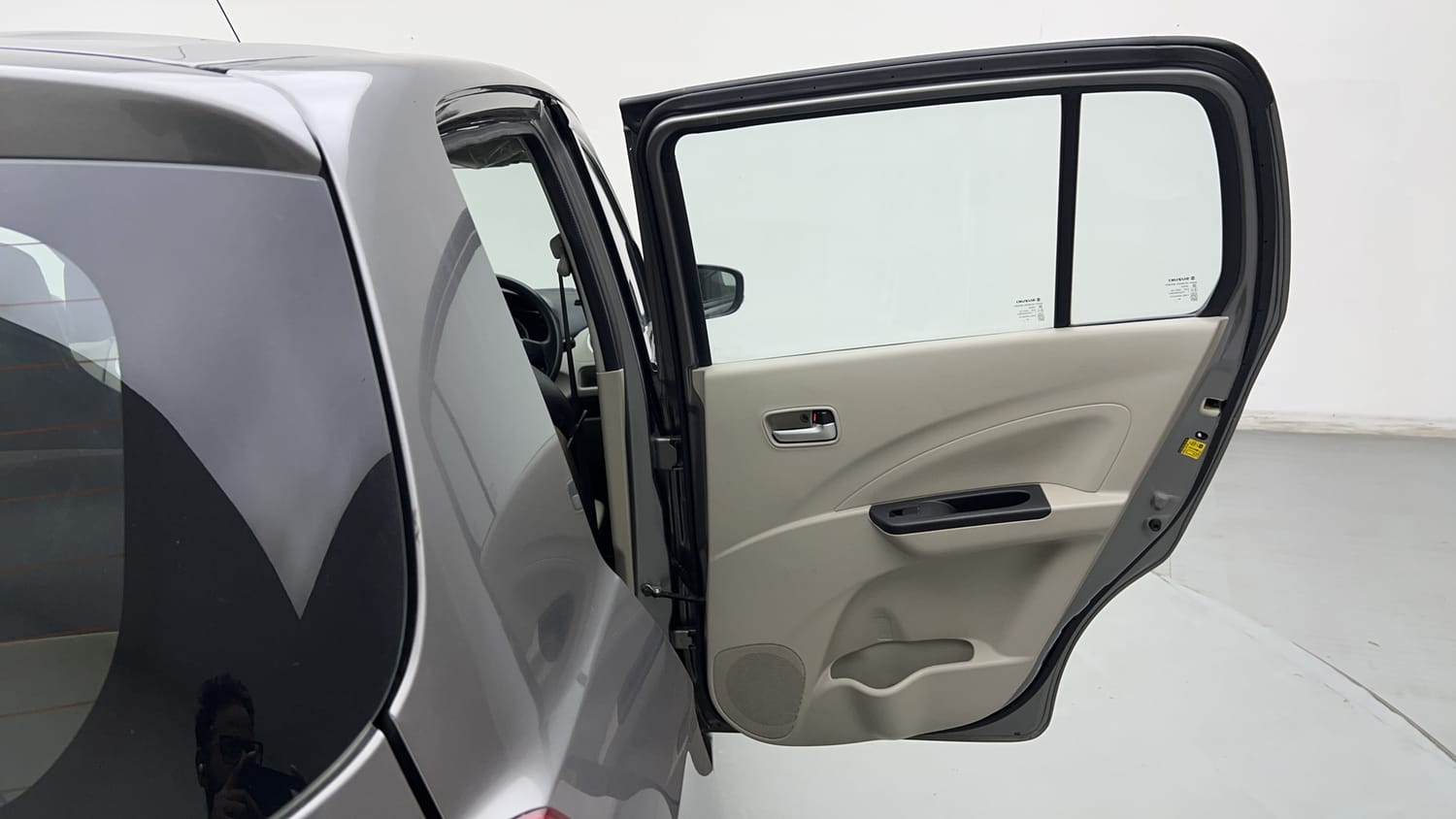 Used 2018 Maruti Suzuki Celerio ZXi (O) AMT Petrol Automatic interior RIGHT REAR DOOR OPEN VIEW