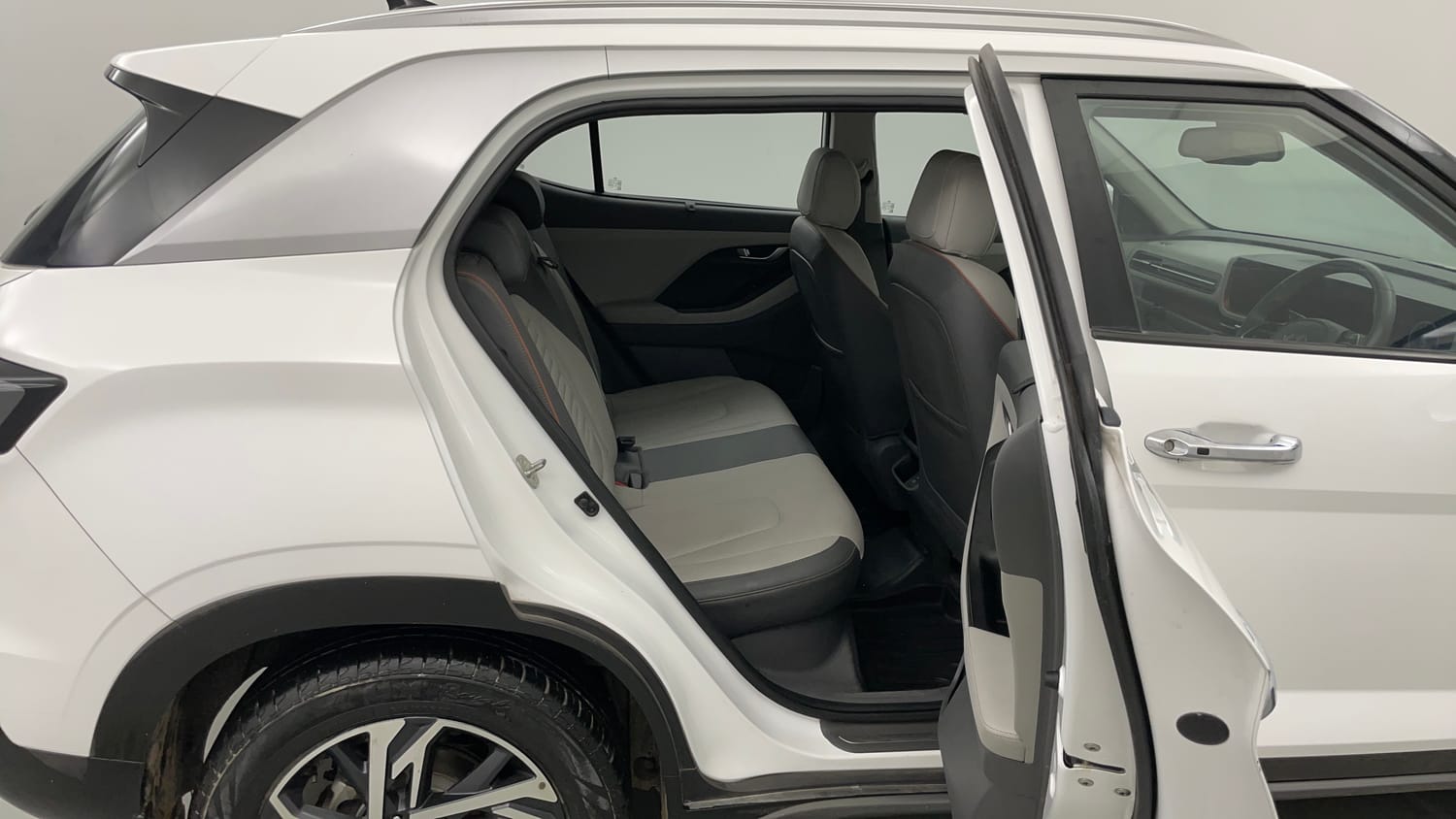 Used 2024 Hyundai Creta 1.5 MPi Petrol IVT SX(O) Petrol Automatic interior RIGHT SIDE REAR DOOR CABIN VIEW