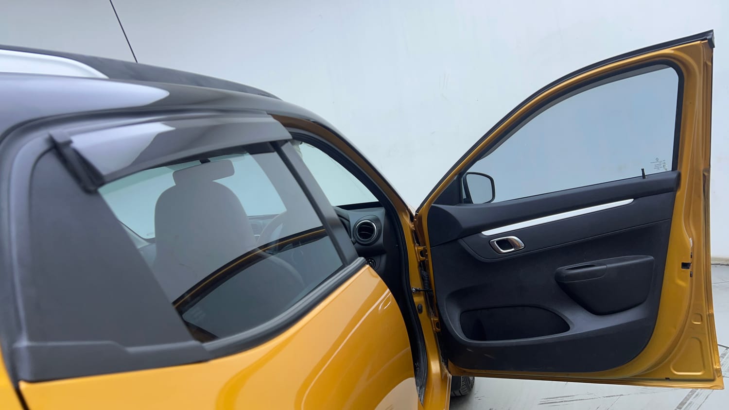 Used 2023 Renault Kwid CLIMBER AMT Petrol Automatic interior RIGHT FRONT DOOR OPEN VIEW