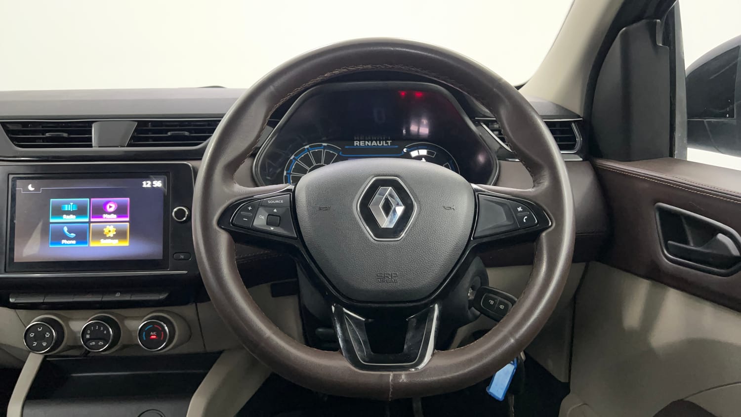 Used 2022 Renault Triber RXT EASY-R AMT Petrol Automatic interior STEERING VIEW