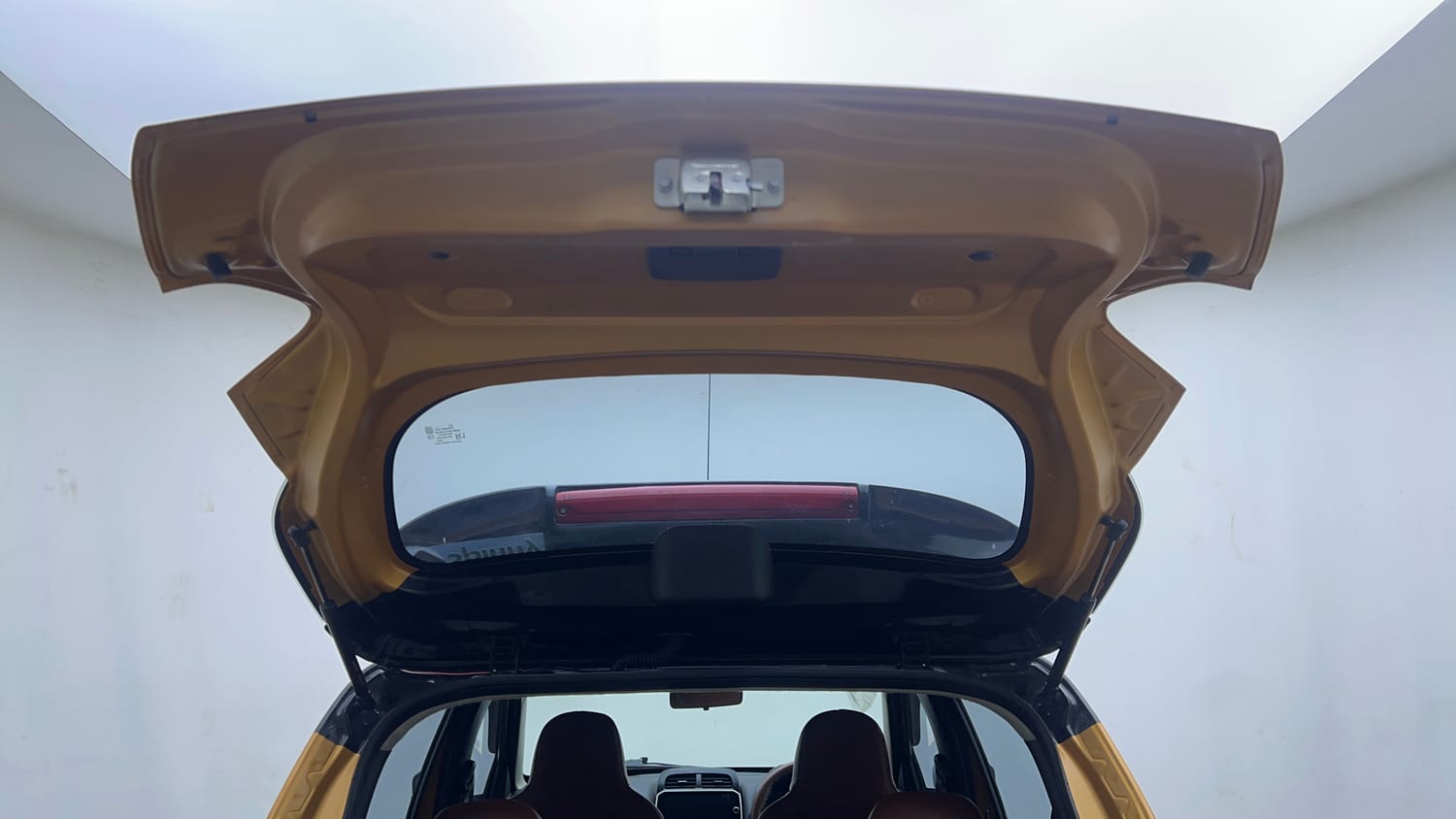 Used 2023 Renault Kwid CLIMBER AMT Petrol Automatic interior DICKY DOOR OPEN VIEW