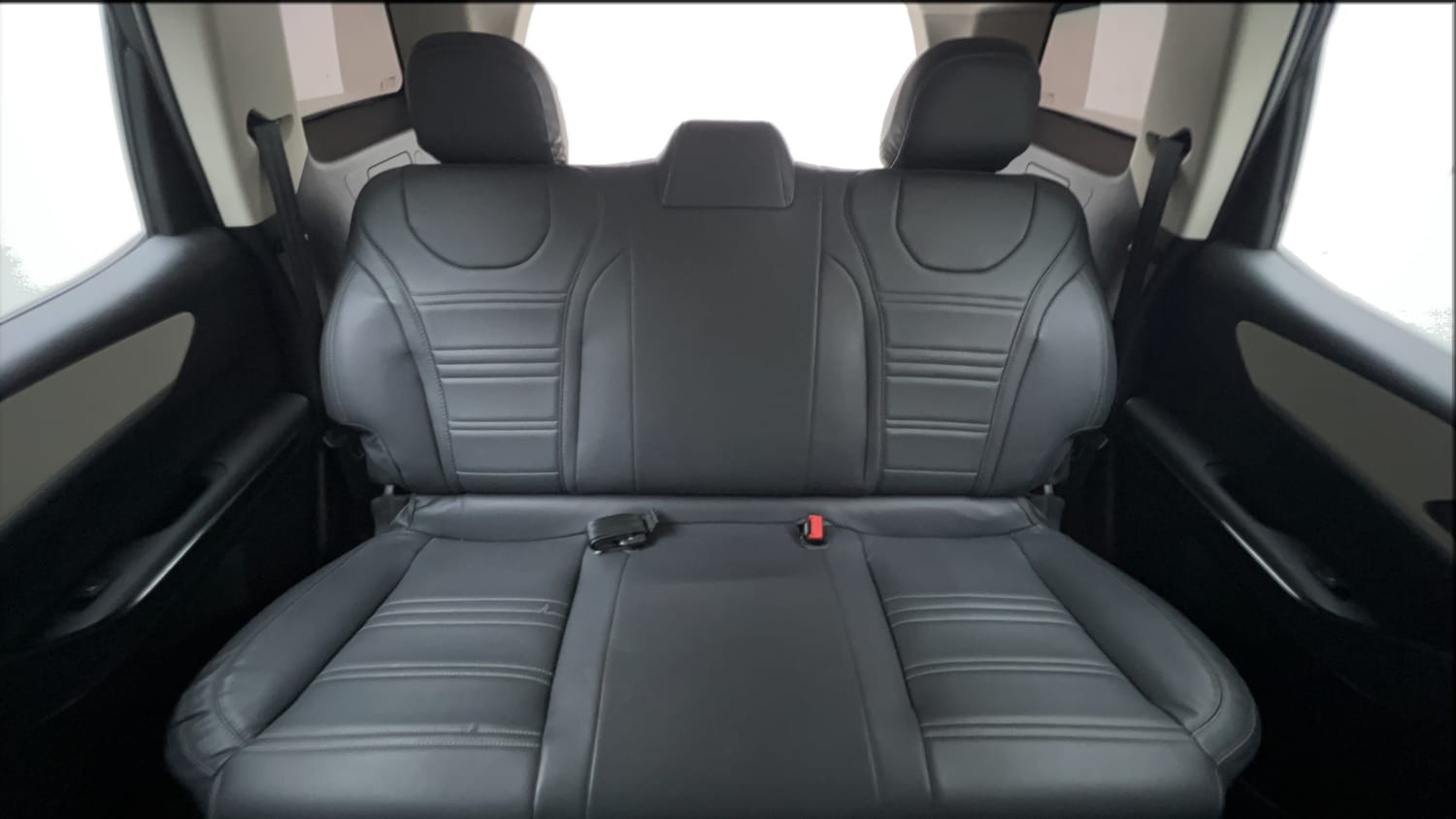 Used 2024 Mahindra XUV700 AX 5 Petrol MT 5 STR Petrol Manual interior REAR SEAT CONDITION VIEW