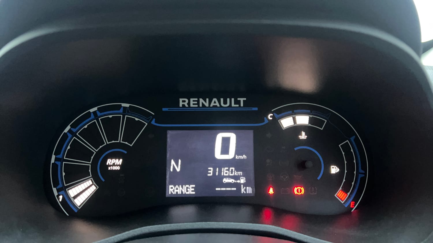 Used 2023 Renault Kwid CLIMBER AMT Petrol Automatic interior CLUSTERMETER VIEW