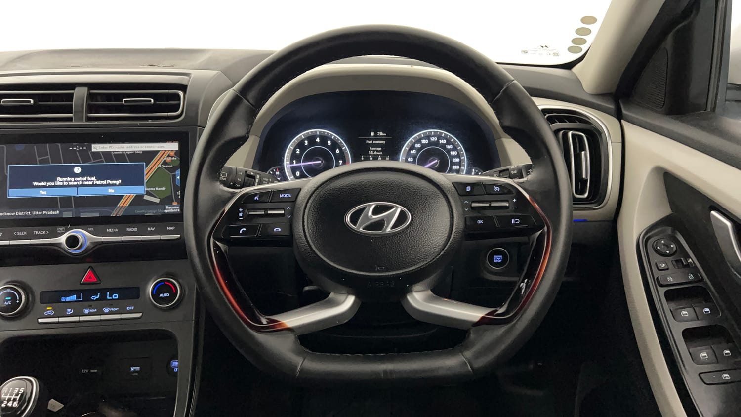 Used 2023 Hyundai Creta SX 1.5 Petrol Petrol Manual interior STEERING VIEW