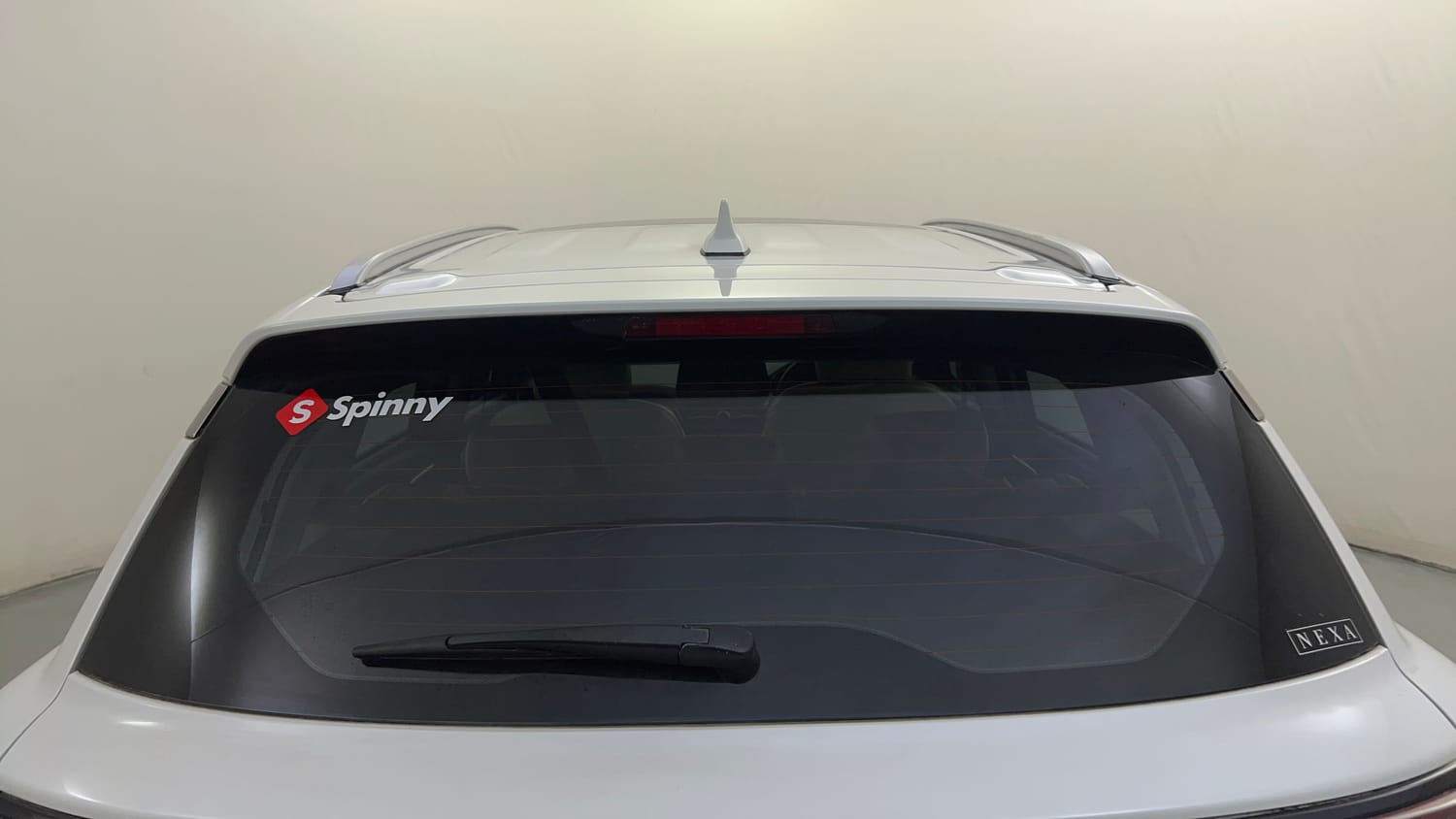 Used 2023 Maruti Suzuki Grand Vitara Zeta Plus Intelligent Hybrid eCVT Hybrid Automatic exterior BACK WINDSHIELD VIEW