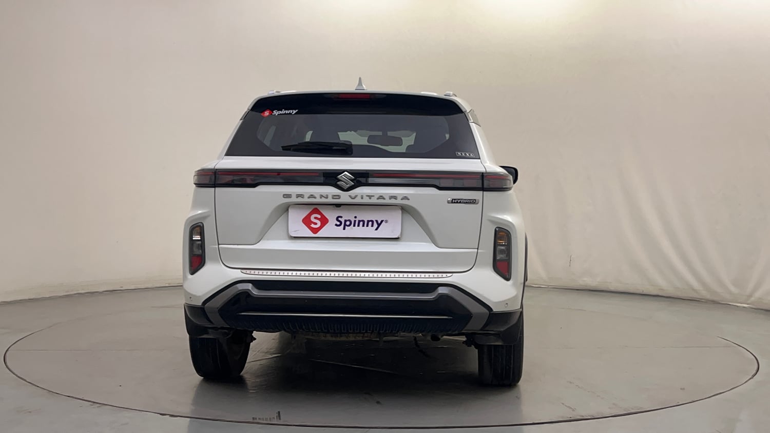 Used 2023 Maruti Suzuki Grand Vitara Zeta Plus Intelligent Hybrid eCVT Hybrid Automatic exterior BACK VIEW