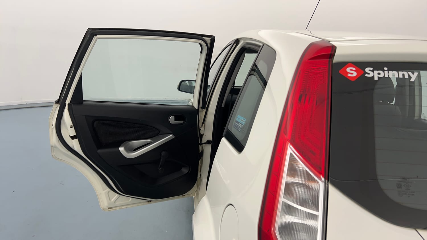Used 2015 Ford Figo Duratec Petrol ZXI 1.2 Petrol Manual interior LEFT REAR DOOR OPEN VIEW