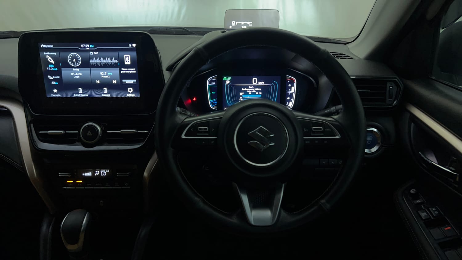Used 2023 Maruti Suzuki Grand Vitara Zeta Plus Intelligent Hybrid eCVT Hybrid Automatic interior STEERING VIEW