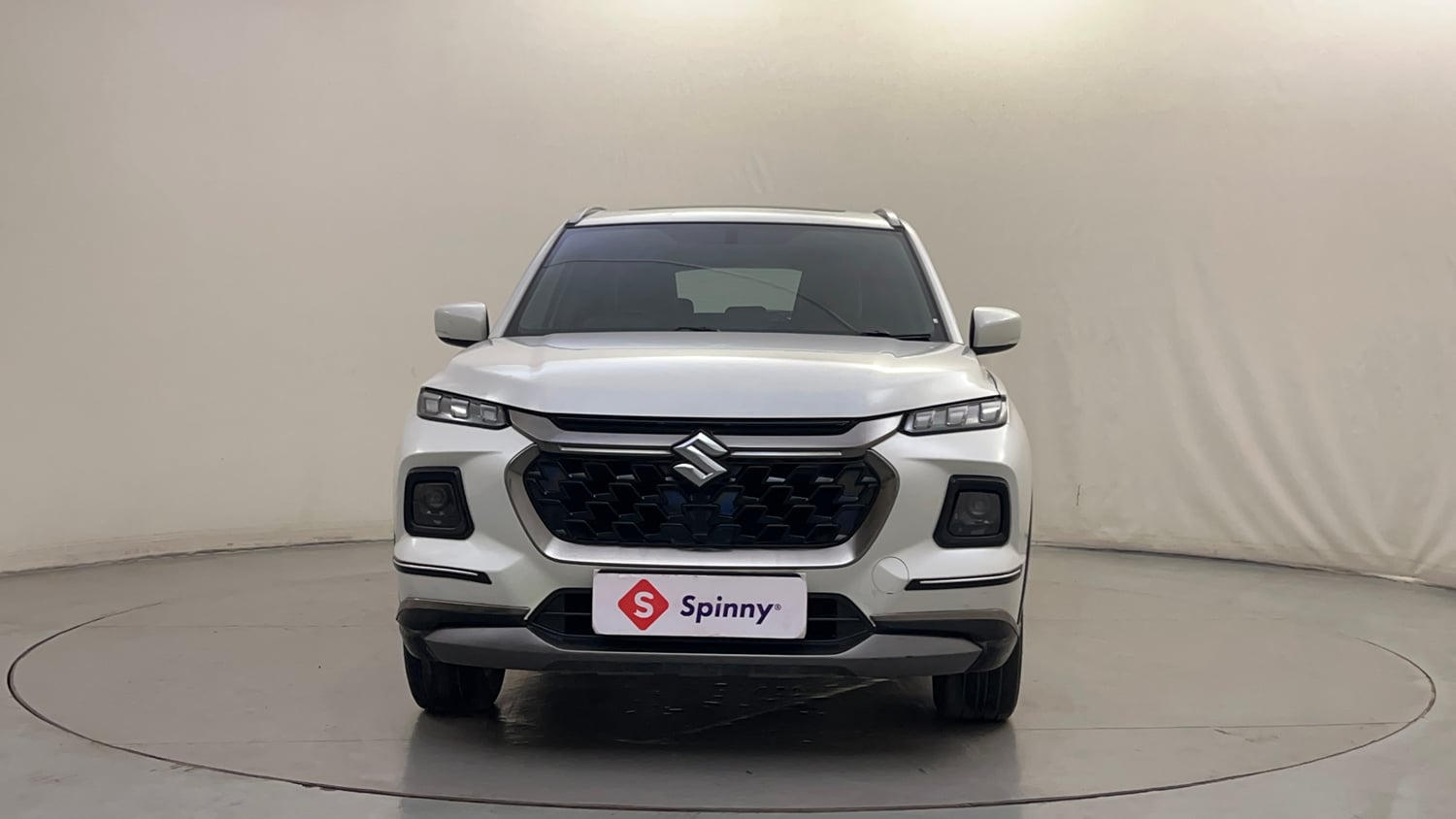Used 2023 Maruti Suzuki Grand Vitara Zeta Plus Intelligent Hybrid eCVT Hybrid Automatic exterior FRONT VIEW