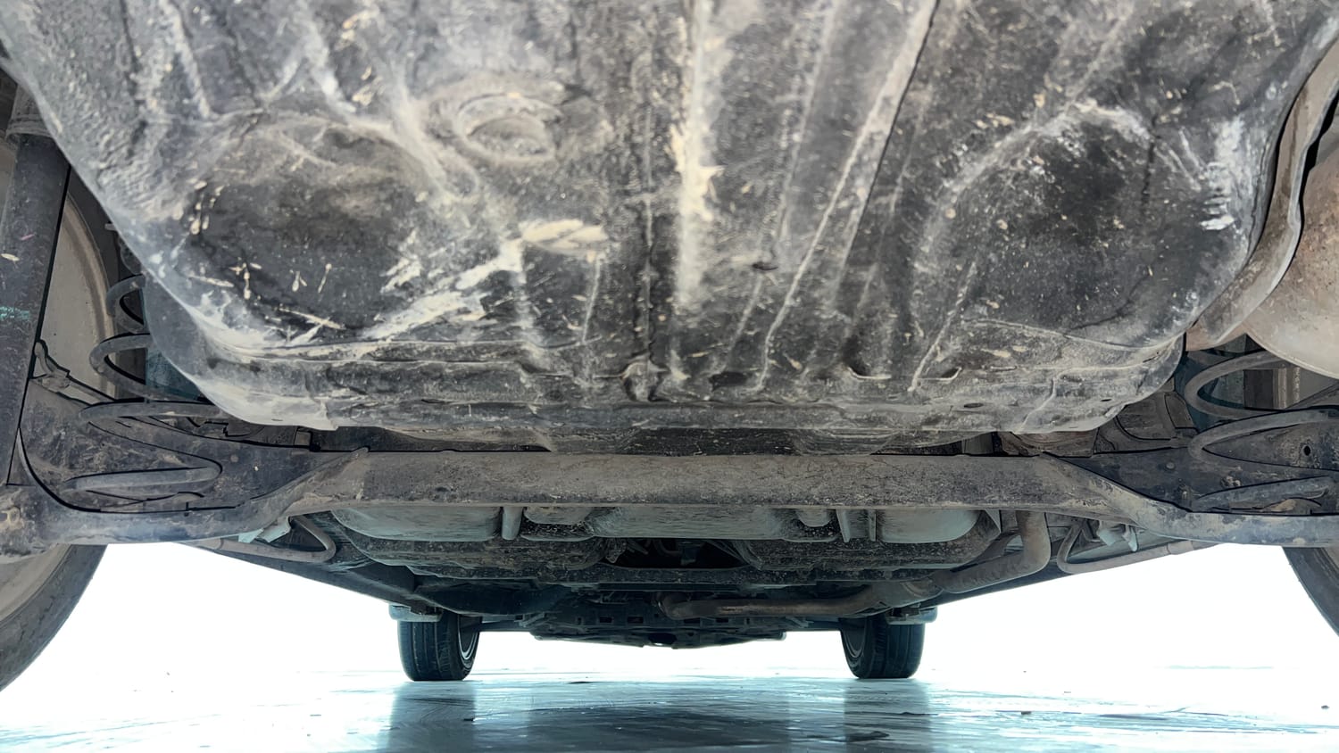 Used 2022 Honda City ZX CVT Petrol Petrol Automatic extra REAR UNDERBODY VIEW (TAKEN FROM REAR)