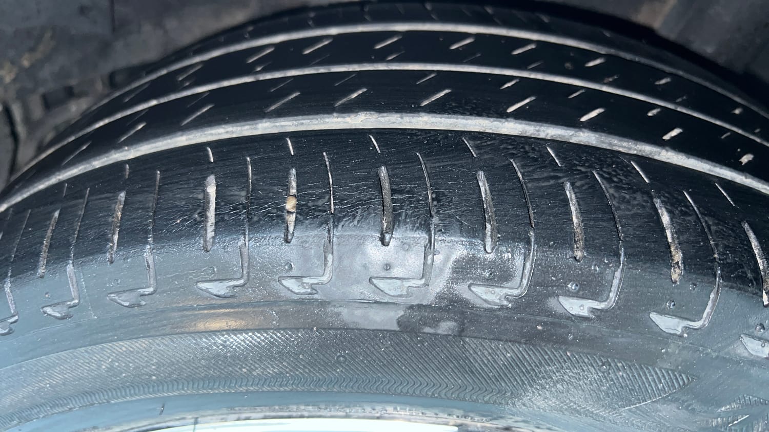 Used 2022 Honda City ZX CVT Petrol Petrol Automatic tyres LEFT REAR TYRE TREAD VIEW