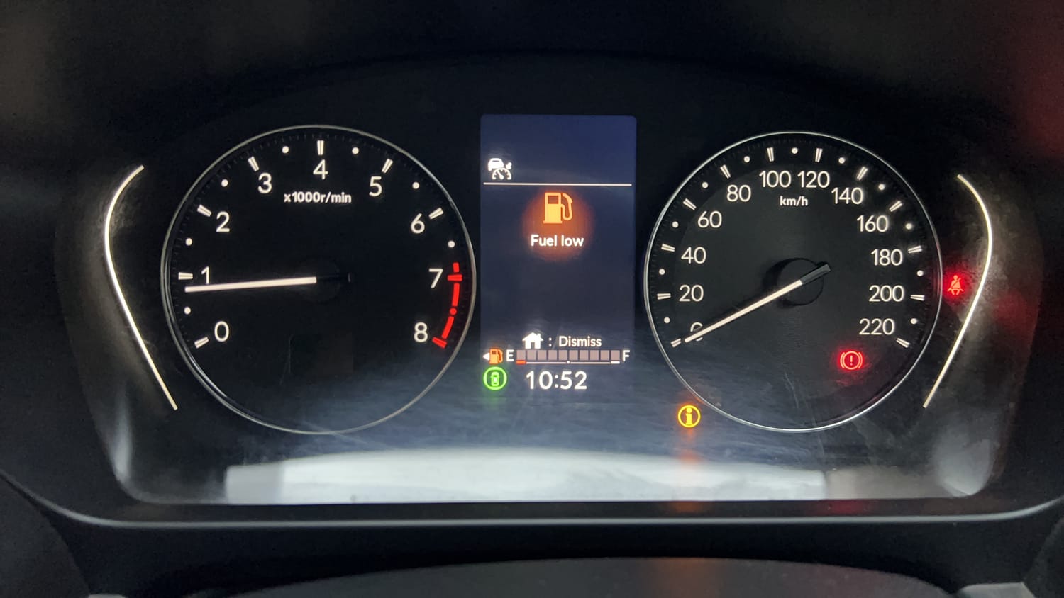 Used 2023 Honda City V Petrol MT Petrol Manual interior CLUSTERMETER VIEW