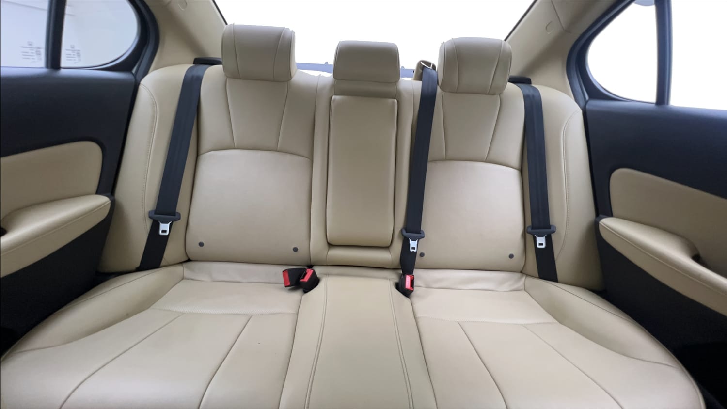 Used 2022 Honda City ZX CVT Petrol Petrol Automatic interior REAR SEAT CONDITION VIEW