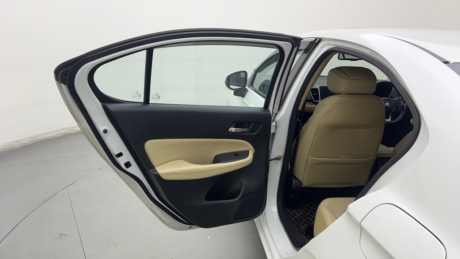 Used 2022 Honda City ZX CVT Petrol Petrol Automatic interior LEFT REAR DOOR OPEN VIEW